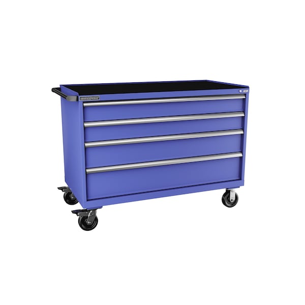 Champion Tool Storage Tool Cabinet, 4 Drawer, Blue, Steel, 56-1/2 in W x 28-1/2 in D x 43-1/4 in H, D15000401ILCMB8RT-BB D15000401ILCMB8RT-BB - main